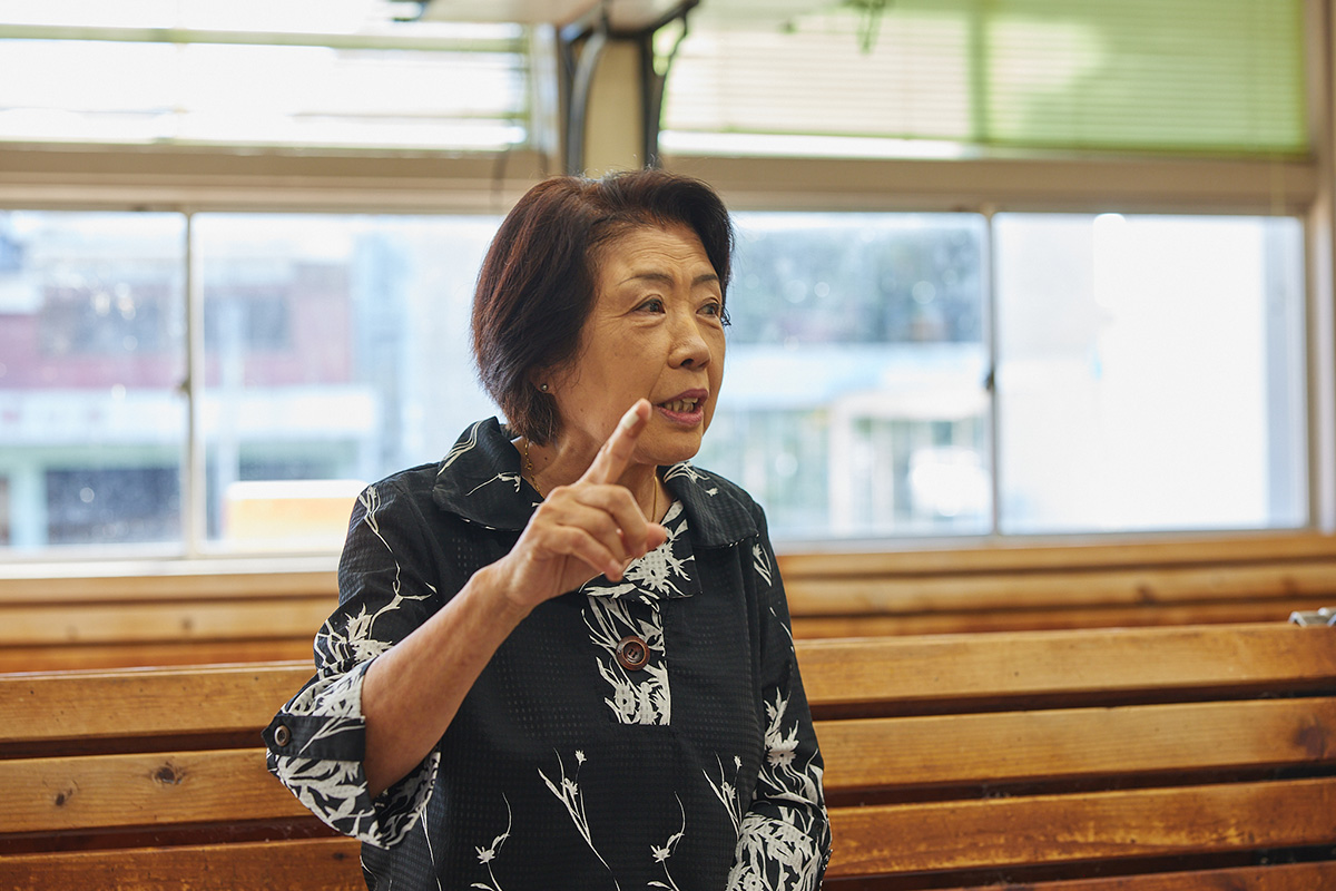 久下自治振興会 前会長 岸本 稚世さん